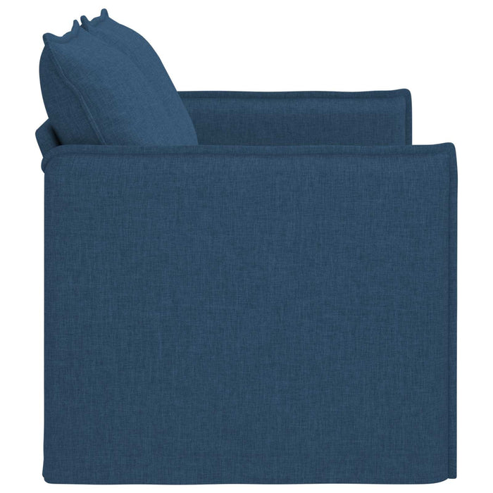 Canapea albastru 195 x 82 x 85 cm Metal - WALTI WALTI