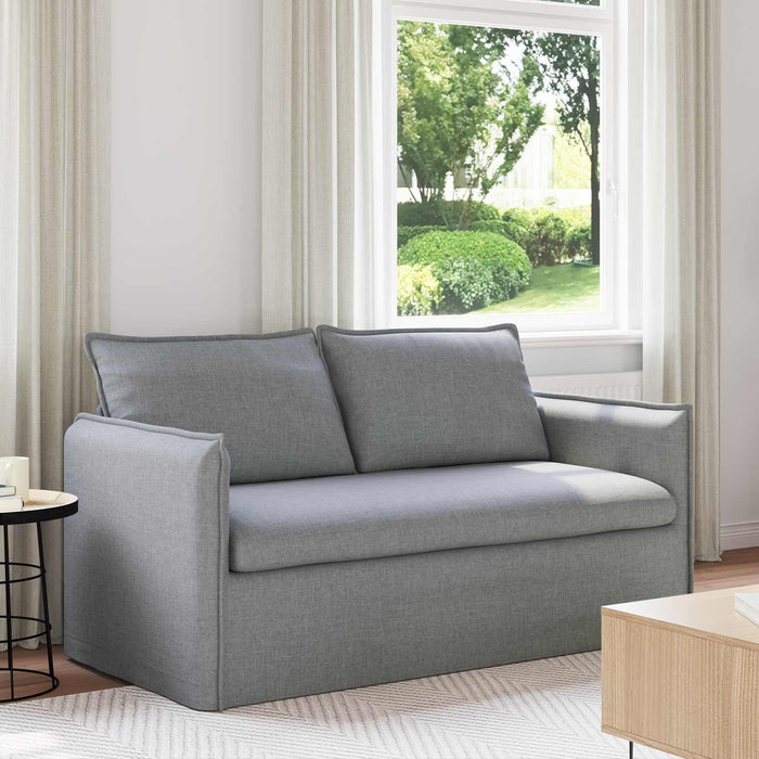 Canapea Gri deschis 195 x 82 x 85 cm Metal - WALTI WALTI