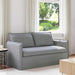 Canapea Gri deschis 195 x 82 x 85 cm Metal - WALTI WALTI