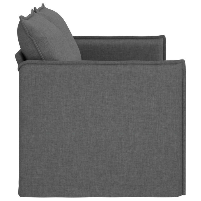 Canapea Gri închis 195 x 82 x 85 cm Metal - WALTI WALTI