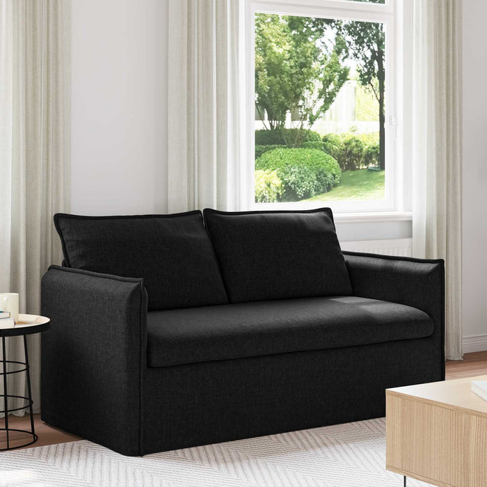 Canapea Negru 195 x 82 x 85 cm Metal - WALTI WALTI