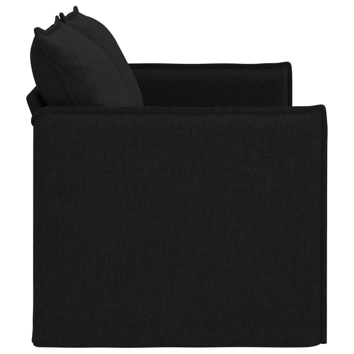 Canapea Negru 195 x 82 x 85 cm Metal - WALTI WALTI