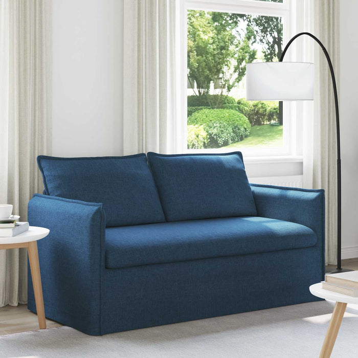 Canapea albastru 195 x 82 x 85 cm Metal - WALTI WALTI