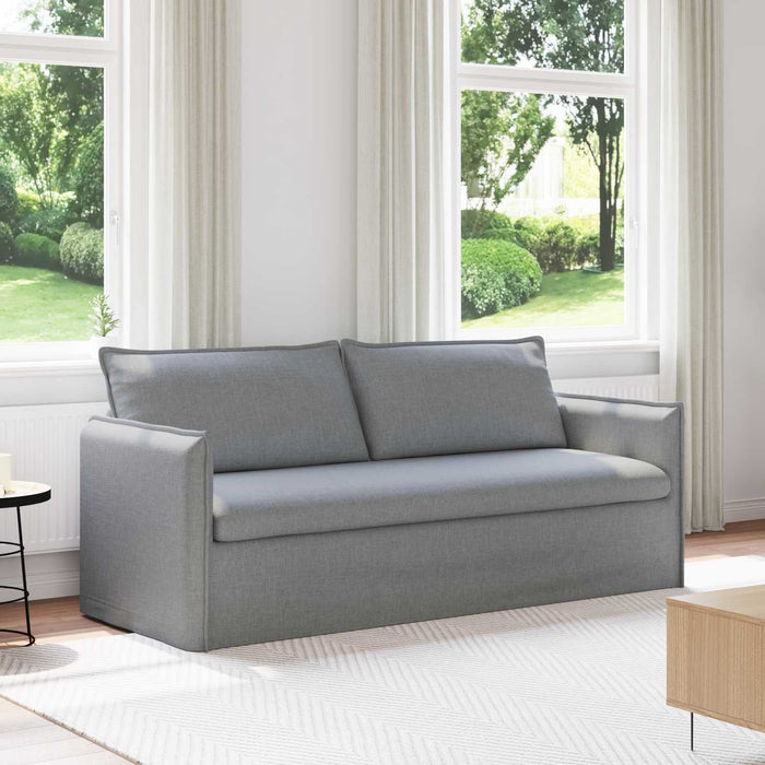 Canapea Gri deschis 195 x 82 x 85 cm Metal - WALTI WALTI