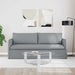 Canapea Gri deschis 195 x 82 x 85 cm Metal - WALTI WALTI