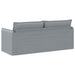 Canapea Gri deschis 195 x 82 x 85 cm Metal - WALTI WALTI