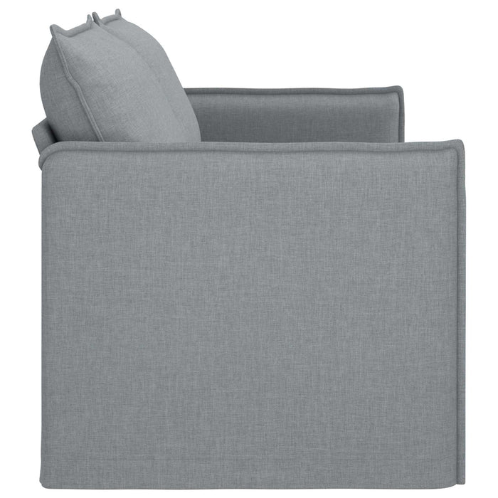 Canapea Gri deschis 195 x 82 x 85 cm Metal - WALTI WALTI