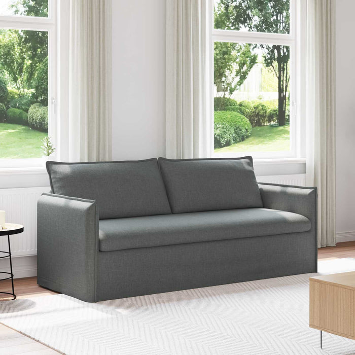 Canapea Gri închis 195 x 82 x 85 cm Metal - WALTI WALTI
