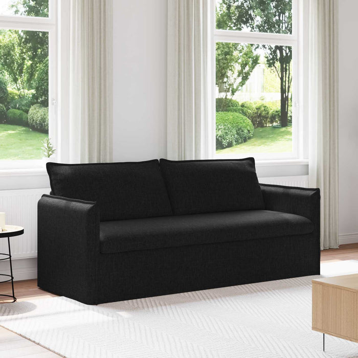 Canapea Negru 195 x 82 x 85 cm Metal - WALTI WALTI