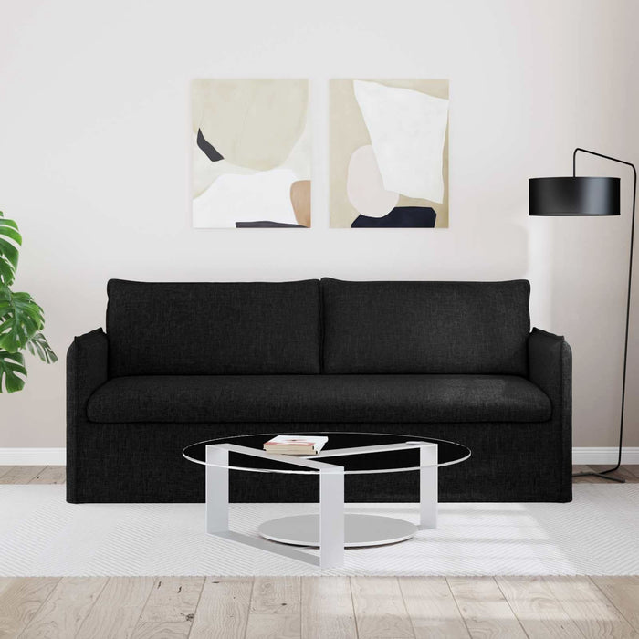 Canapea Negru 195 x 82 x 85 cm Metal - WALTI WALTI