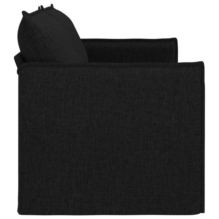 Canapea Negru 195 x 82 x 85 cm Metal - WALTI WALTI