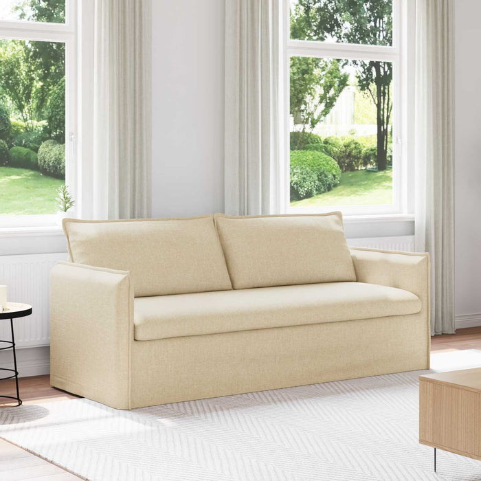 Canapea Crem 195 x 82 x 85 cm Metal - WALTI WALTI