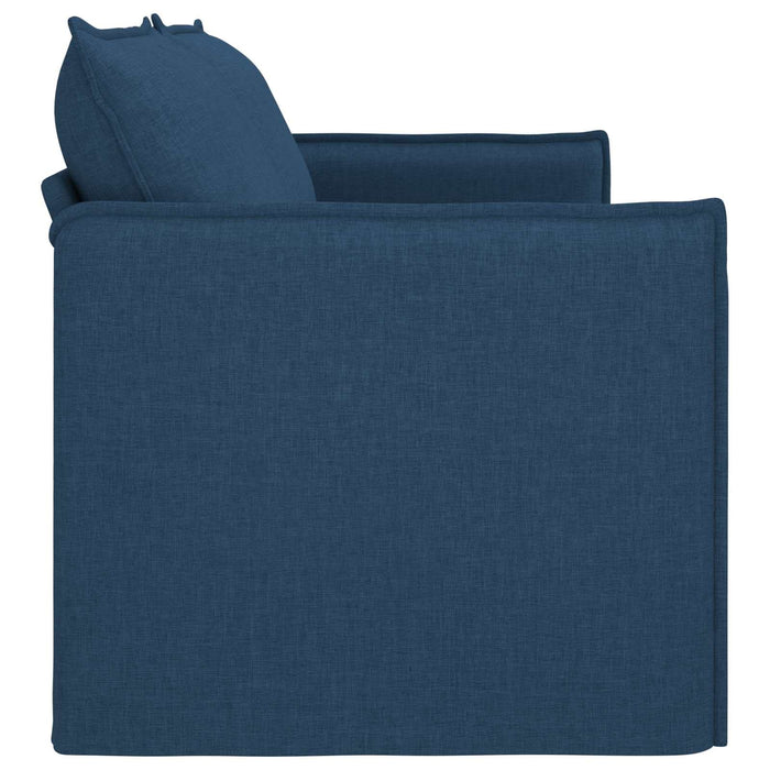 Canapea albastru 195 x 82 x 85 cm Metal - WALTI WALTI