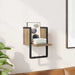 Raft de perete Stejar artizanal 20 x 25 x 30 cm Lemn compozit - WALTI WALTI