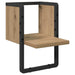 Raft de perete Stejar artizanal 20 x 25 x 30 cm Lemn compozit - WALTI WALTI