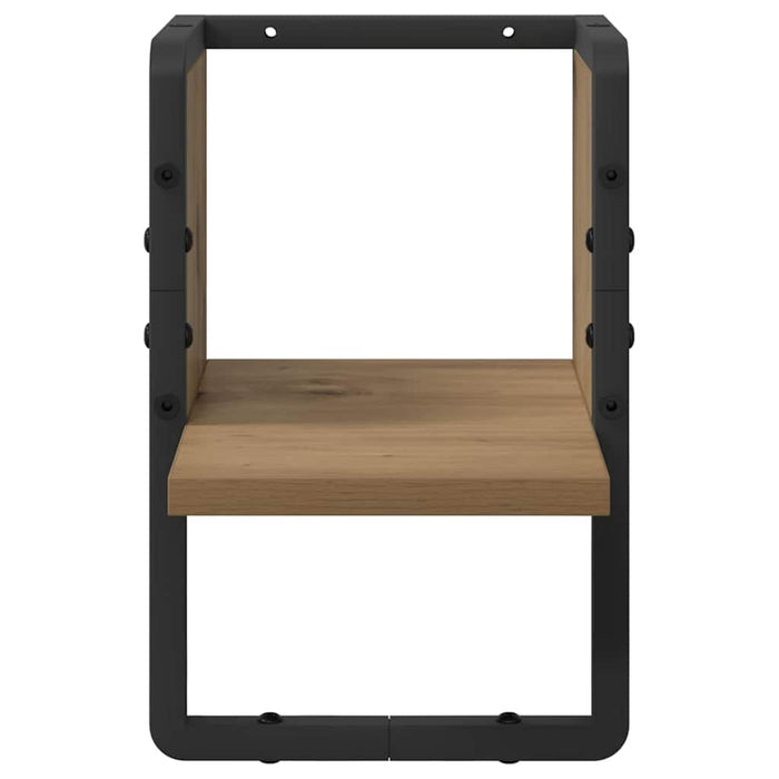 Raft de perete Stejar artizanal 20 x 25 x 30 cm Lemn compozit - WALTI WALTI