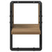 Raft de perete Stejar artizanal 20 x 25 x 30 cm Lemn compozit - WALTI WALTI
