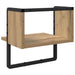 Raft de perete Stejar artizanal 30 x 25 x 30 cm Lemn compozit - WALTI WALTI