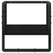 Raft de perete Stejar Negru 30 x 25 x 30 cm Lemn compozit - WALTI WALTI