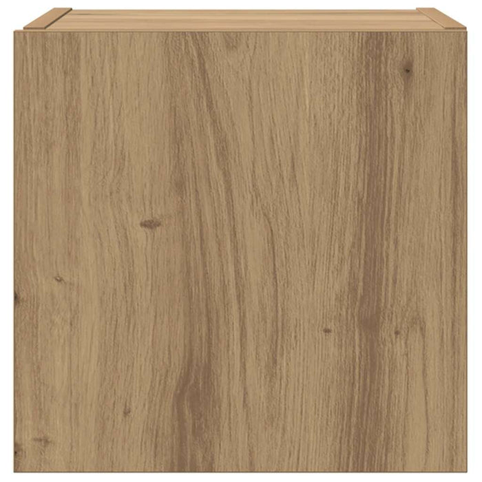Dulap TV de perete Pe perete Stejar artizanal 30,5 x 35 x 30 cm - WALTI WALTI