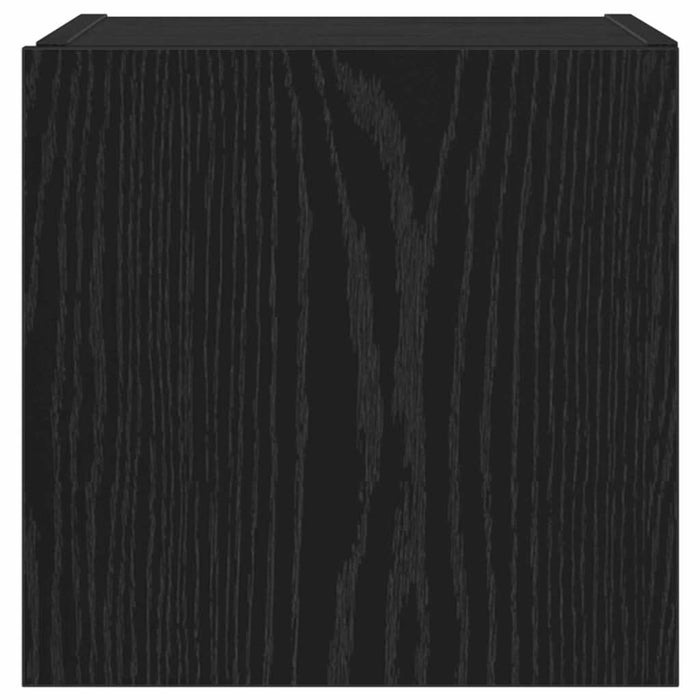 Dulap TV de perete Stejar Negru 30,5 x 35 x 30 cm Lemn compozit - WALTI WALTI