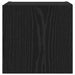 Dulap TV de perete Stejar Negru 30,5 x 35 x 30 cm Lemn compozit - WALTI WALTI