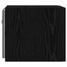 Dulap TV de perete Stejar Negru 30,5 x 35 x 30 cm Lemn compozit - WALTI WALTI