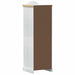 Dulapuri cu raft cu ușă Alb 55 x 52 x 170 cm Lemn de pin masiv - WALTI WALTI