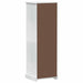 Dulapuri cu sertar Alb 55 x 50 x 170 cm Lemn de pin masiv - WALTI WALTI