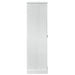 Dulapuri cu sertar Alb 55 x 50 x 170 cm Lemn de pin masiv - WALTI WALTI
