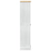 Dulapuri cu sertar Alb 55 x 38 x 170 cm Lemn de pin masiv - WALTI WALTI