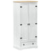 Dulapuri cu sertar Alb 76 x 50 x 170 cm Lemn de pin masiv - WALTI WALTI