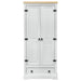 Dulapuri cu sertar Alb 76 x 50 x 170 cm Lemn de pin masiv - WALTI WALTI