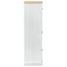 Dulapuri cu sertar Alb 76 x 50 x 170 cm Lemn de pin masiv - WALTI WALTI