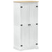 Dulapuri cu raft cu ușă Alb 76 x 50 x 170 cm Lemn de pin masiv - WALTI WALTI
