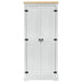 Dulapuri cu raft cu ușă Alb 76 x 50 x 170 cm Lemn de pin masiv - WALTI WALTI
