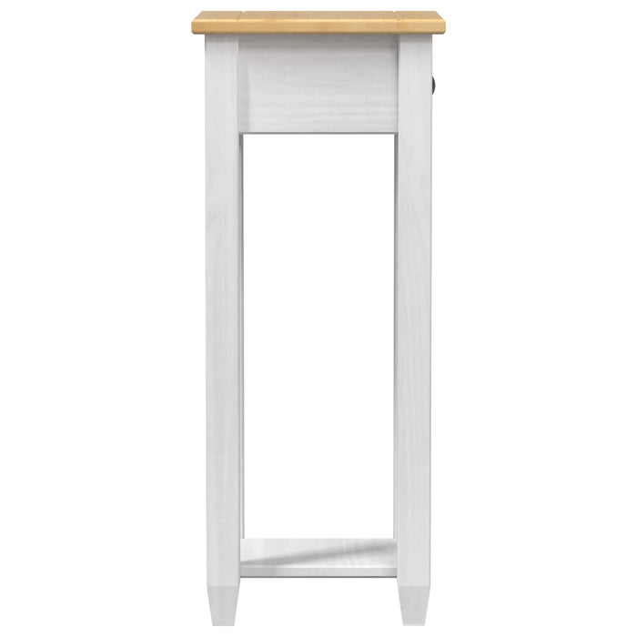 Suport pentru plante Alb 30 x 30 x 73 cm Lemn de pin masiv - WALTI WALTI