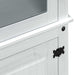 Dulap de Expunere Alb 103.5 x 42 x 180 cm Lemn de pin masiv - WALTI WALTI