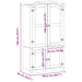 Dulap de Expunere Alb 103.5 x 42 x 180 cm Lemn de pin masiv - WALTI WALTI