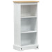 Bibliotecă Alb 46 x 29 x 100 cm Lemn de pin masiv - WALTI WALTI