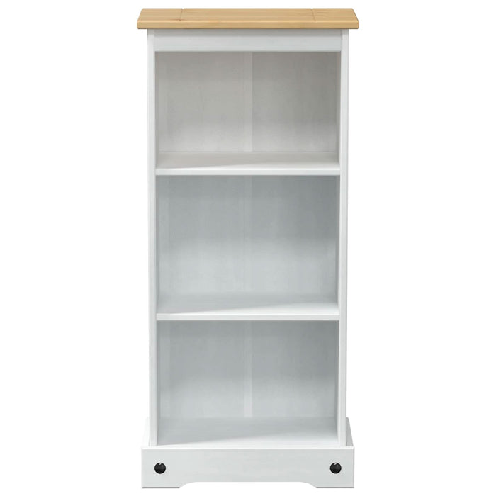 Bibliotecă Alb 46 x 29 x 100 cm Lemn de pin masiv - WALTI WALTI