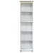 Bibliotecă Alb 46 x 20 x 170 cm Lemn de pin masiv - WALTI WALTI