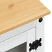 Dulap HiFi Alb 60 x 50 x 82 cm Lemn de pin masiv - WALTI WALTI