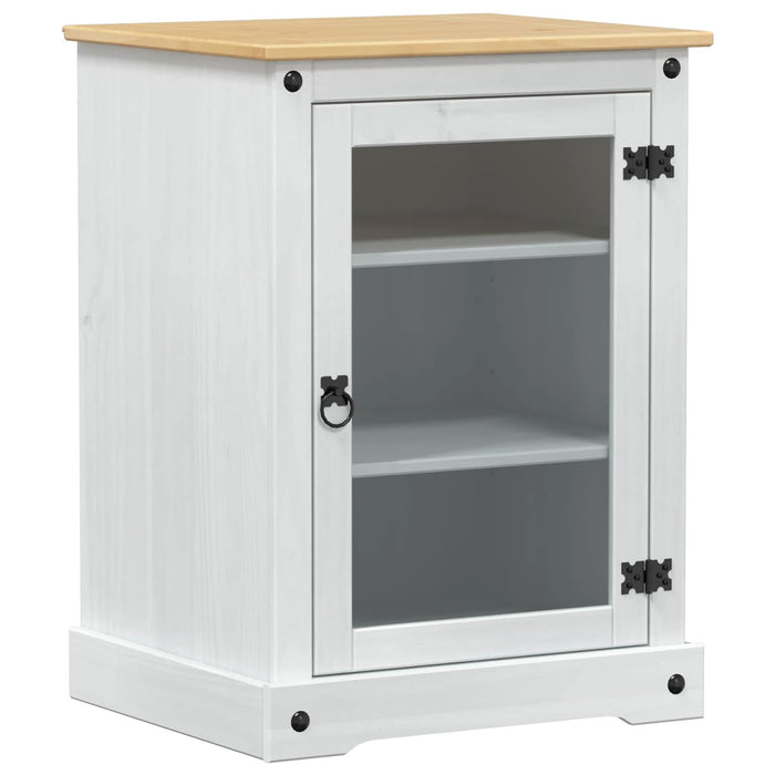 Dulap HiFi Alb 60 x 50 x 82 cm Lemn de pin masiv - WALTI WALTI