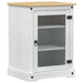 Dulap HiFi Alb 60 x 50 x 82 cm Lemn de pin masiv - WALTI WALTI