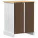 Dulap HiFi Alb 60 x 50 x 82 cm Lemn de pin masiv - WALTI WALTI