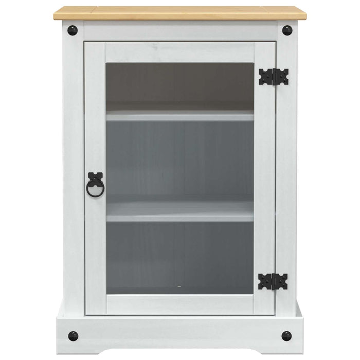 Dulap HiFi Alb 60 x 50 x 82 cm Lemn de pin masiv - WALTI WALTI