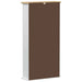 Dulap pentru CD-uri Alb 52 x 17.5 x 103 cm Lemn de pin masiv - WALTI WALTI