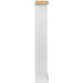 Dulap pentru CD-uri Alb 52 x 17.5 x 103 cm Lemn de pin masiv - WALTI WALTI