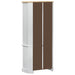 Bufet Alb 74 x 38 x 170 cm Lemn de pin masiv - WALTI WALTI